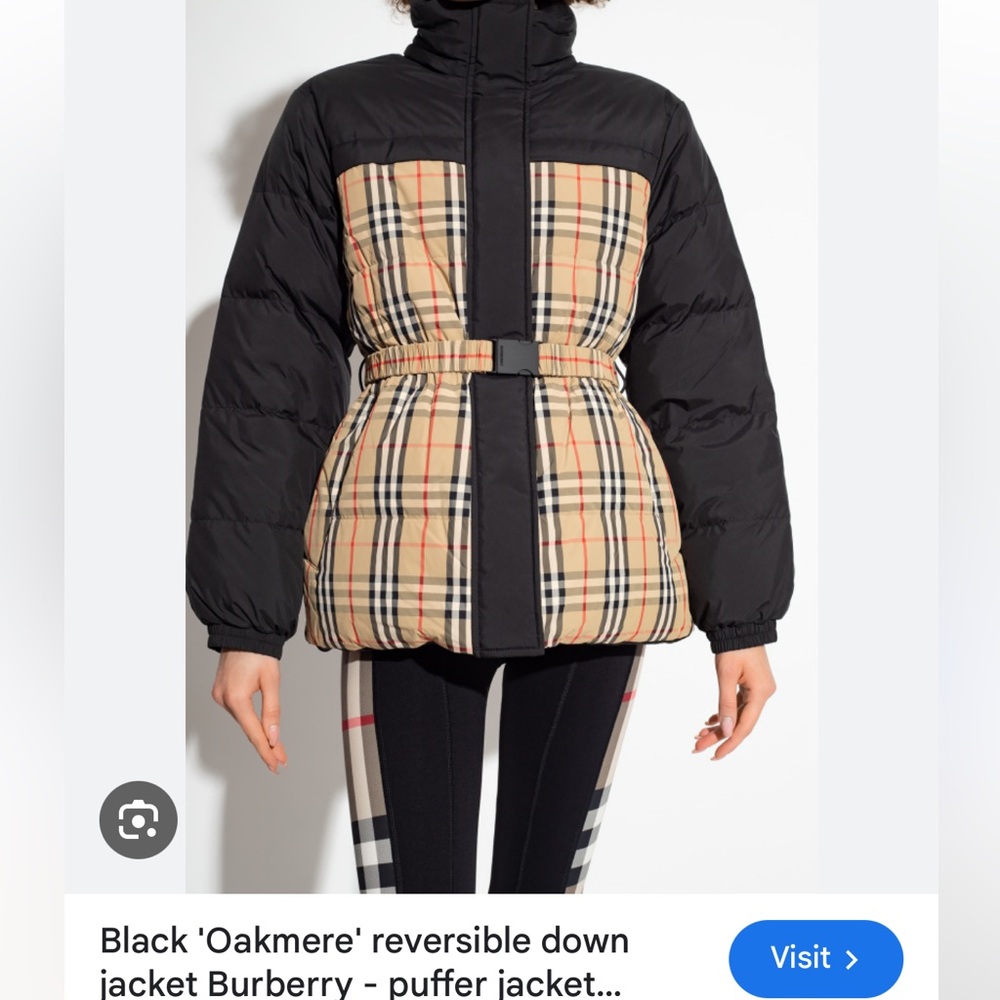 BURBERRY Down jacket OAKMERE reversible